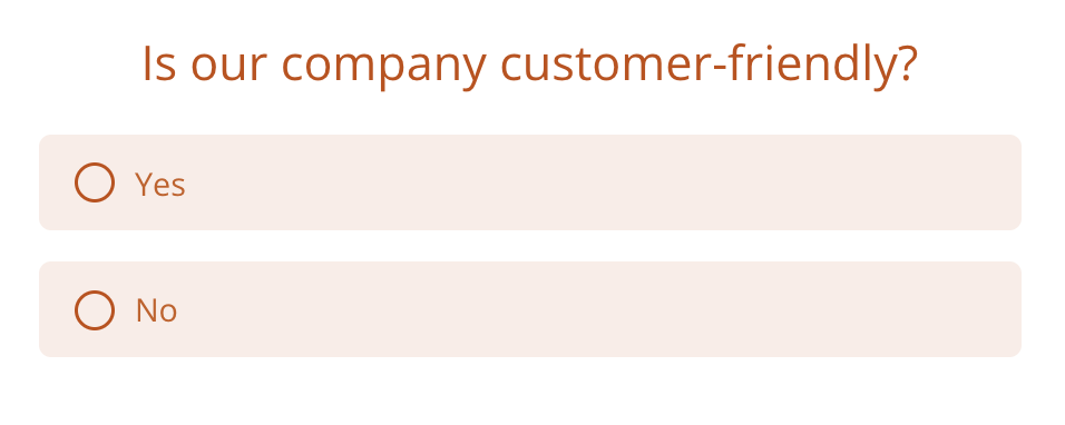 use scales in survey questions