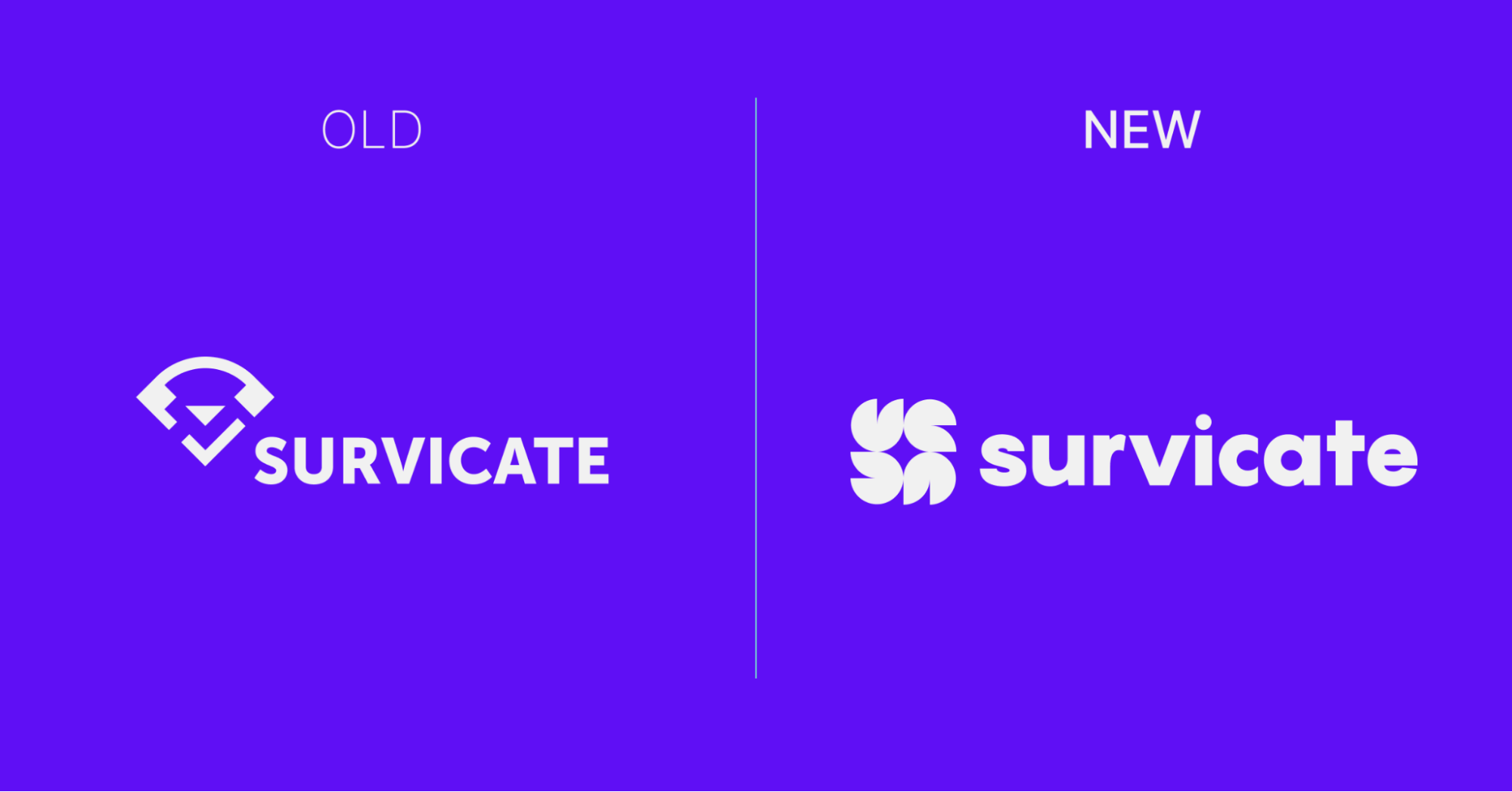 survicate old logo and new logo