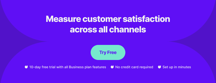 measure customer satisfaction across all channels - banner