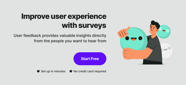 improve user experience with surveys