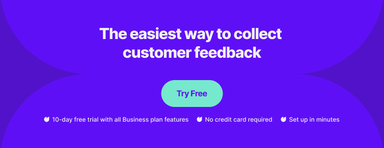 collect customer feedback - banner 