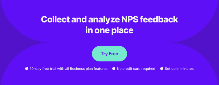 collect and analyze nps feedback - banner